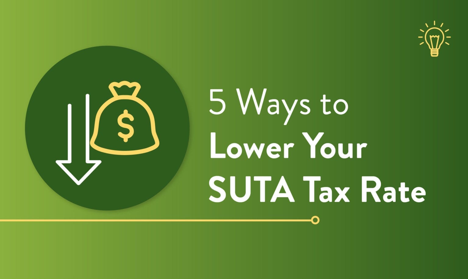 5 Ways to Lower Your SUTA Tax Rate ConnectPay