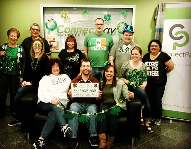 Happy St Patricks Day from our Foxboro office! We love going green!